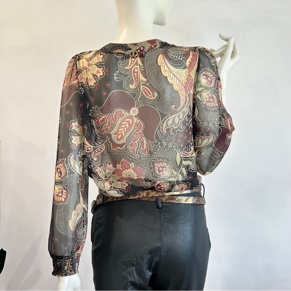 Vintage Black Lambskin Leather Pants - Picture 9 of 17